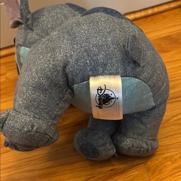 Disney Parks Denim Stitch Plush - Picture 5 of 6